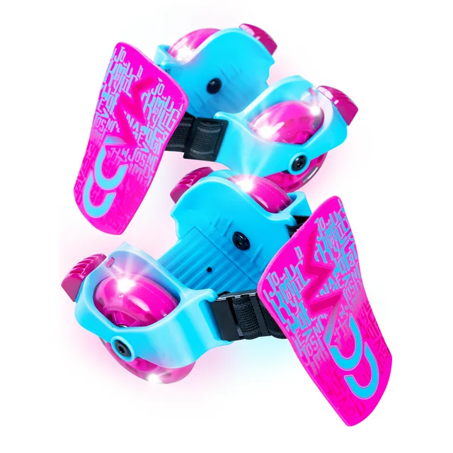 Light Up the Fun: Get the Madd Gear Kids’ Light-Up Rollers Heel Skates, Adjustable to Fit Most Shoe Sizes, for Just .73 at Walmart. Roll into Adventure with this Incredible Deal!