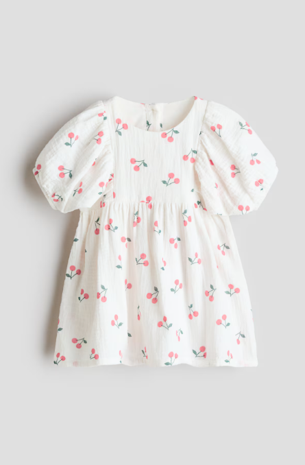 Cotton Muslin Dress